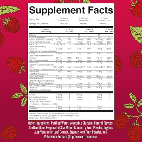 🌟 MaryRuth's Multivitamin Multimineral for Women, Men & Kids - Liquid Form, Vegan, Non-GMO - 32 Fl Oz 🌟