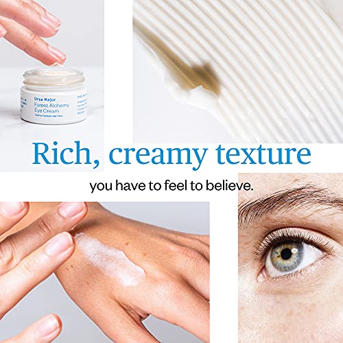 🌲👁️ Ursa Major Forest Alchemy Eye Cream | Natural Eye Moisturizer for Dark Circles & Wrinkles - 0.50 ounces 👁️🌲