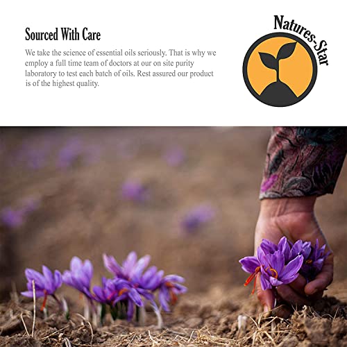🌿💜 Natures-Star Lavender Essential Oil - 16oz Bulk Size | Therapeutic Grade for Aromatherapy - 16 Fl Oz 💜🌿