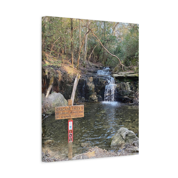 Cascade Serenity - Georgia’s Natural Falls Canvas Print