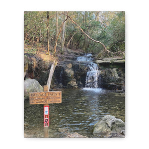 Cascade Serenity - Georgia’s Natural Falls Canvas Print