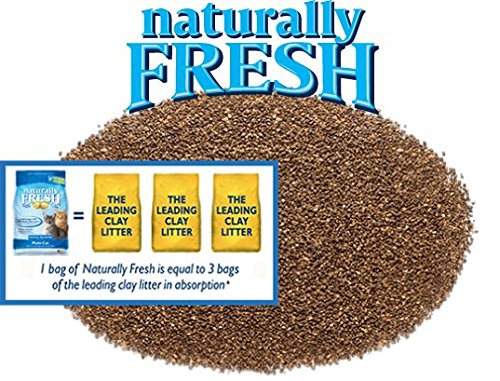 🐱💙 BLUE Naturally Fresh Ultra Odor Control Cat Litter - 26 lb | Made from Walnut Shell | Unscented 💙🐱