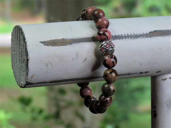 Resilient Roots - Custom Rhodochrosite Healing Bracelet